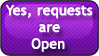 Requests: Open
