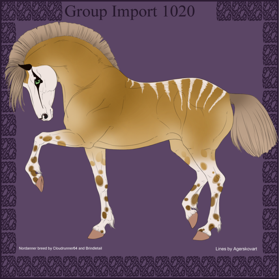 Group Horse Import 1020