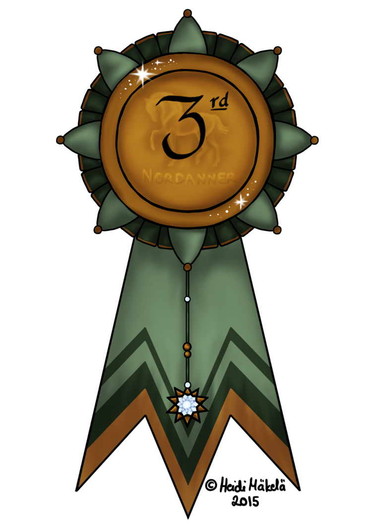 3rd Place Ribbon by Cloudrunner64 on DeviantArt
