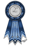 2nd Place Ribbon by Cloudrunner64