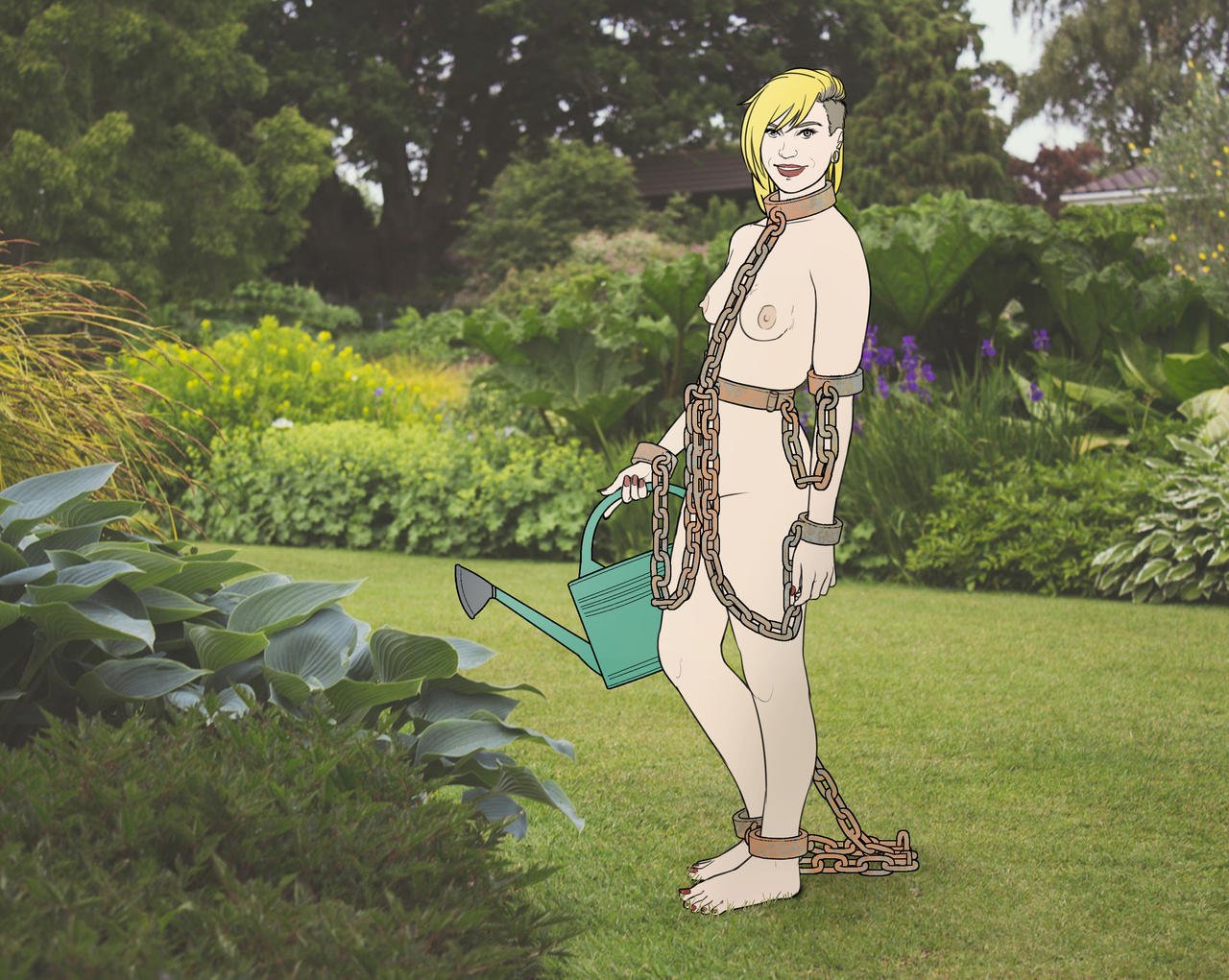 Shackled Deviantart Shackled Gardener by The-Shackles on DeviantArt