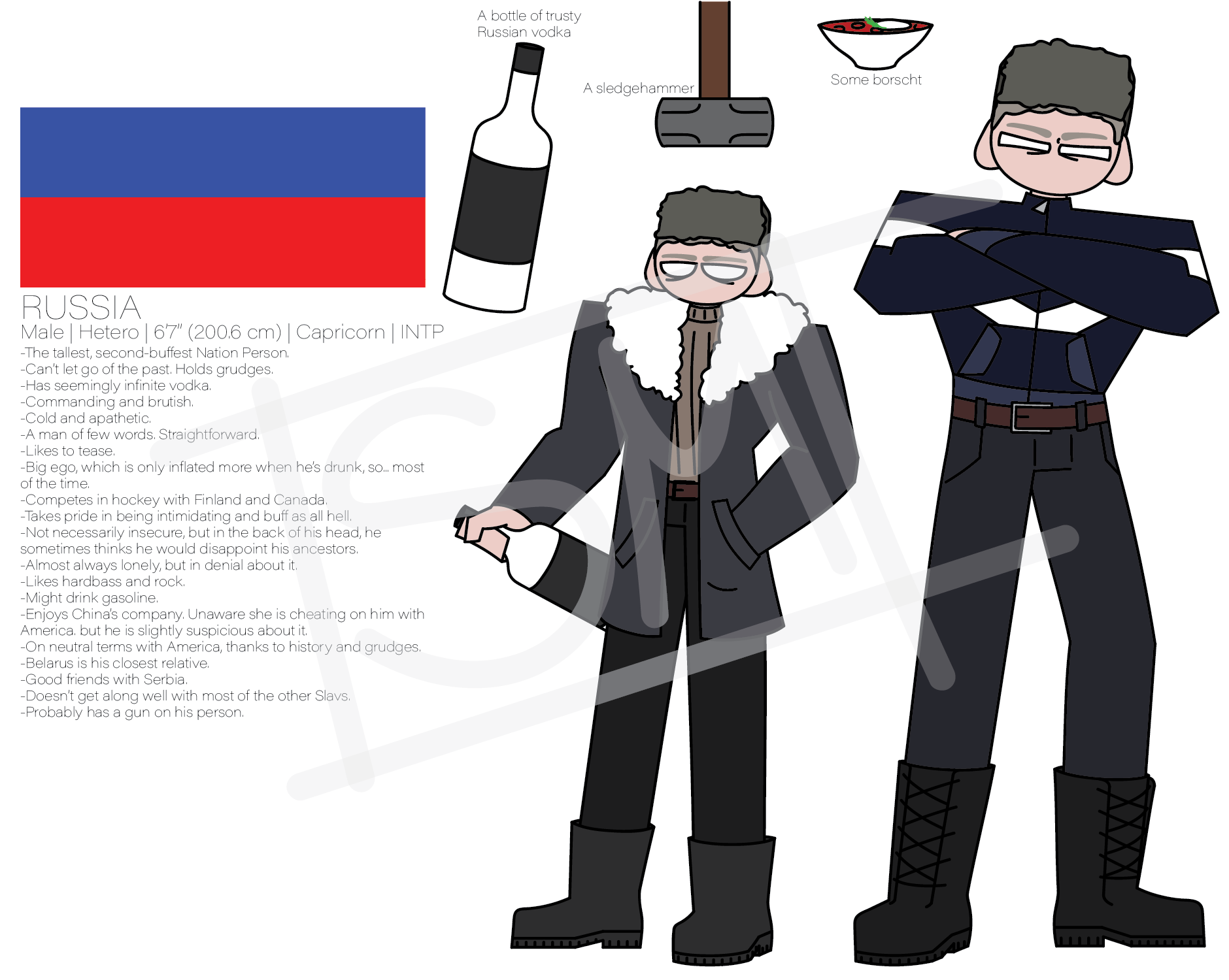Russia - ~Country Humans ~ by Rizzeli on DeviantArt