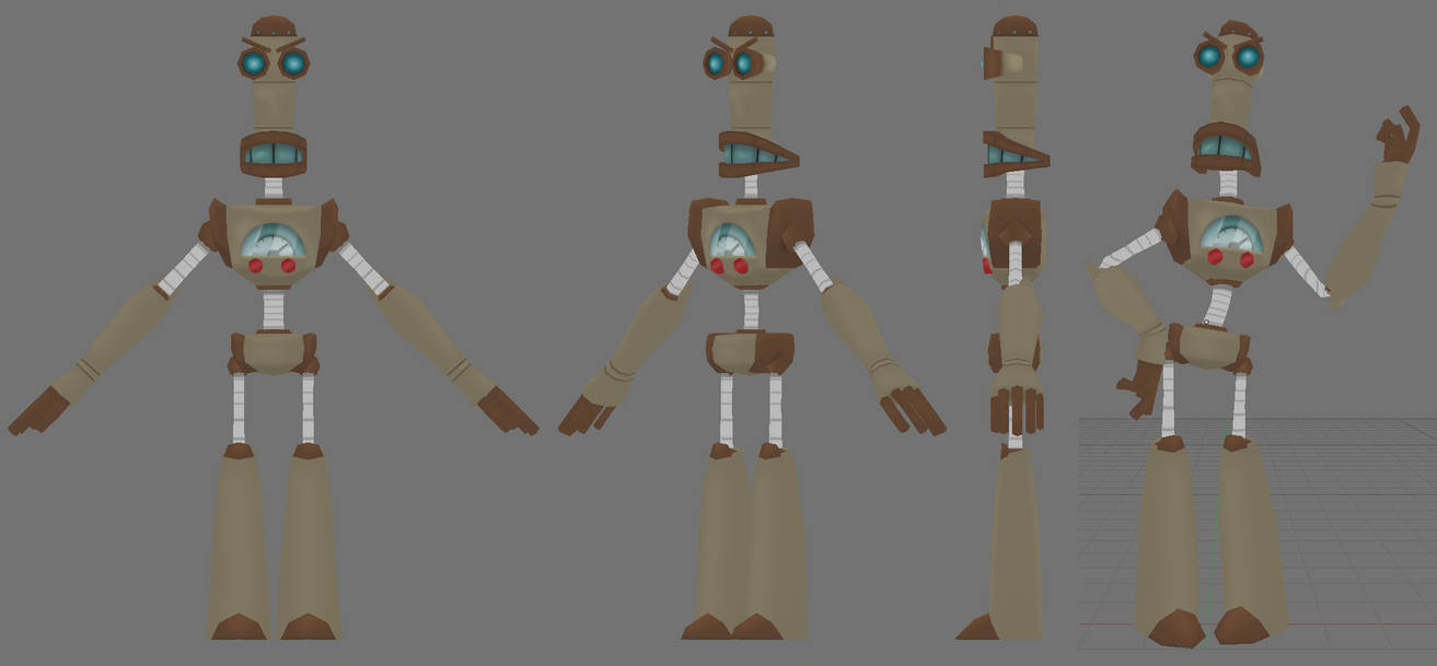 Larry 3000 Deviantart Larry 3000 Model by FusionFallCreations on DeviantArt