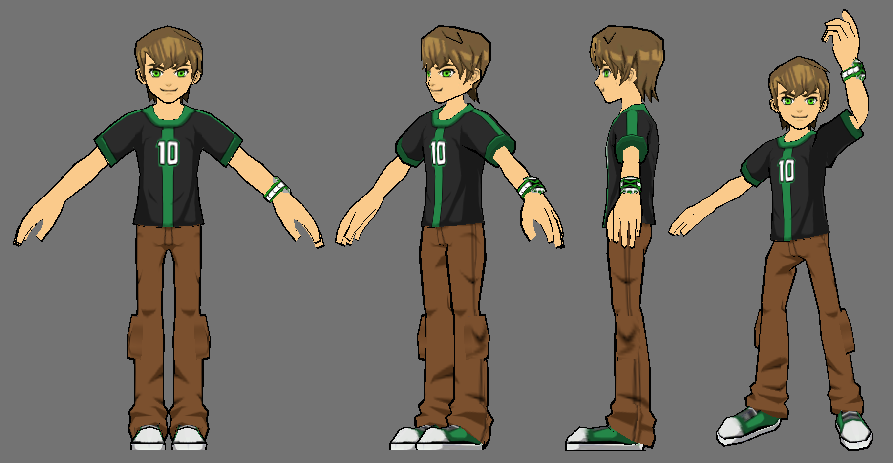 Ben 10: Omniverse Teen Ben Model