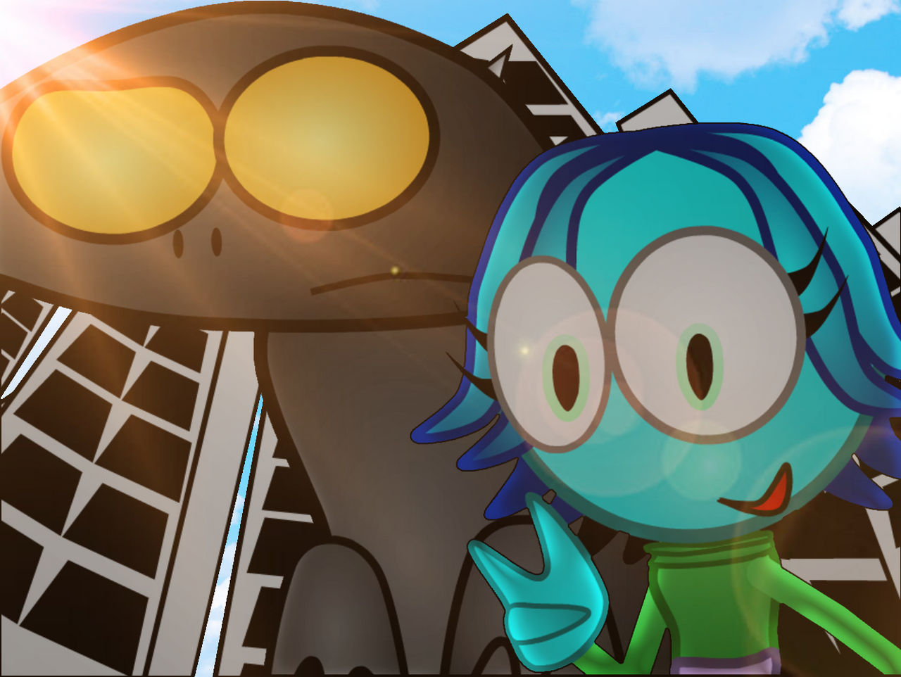 Godzilla And Ruby Gillman by ArthurthelolGamer on DeviantArt