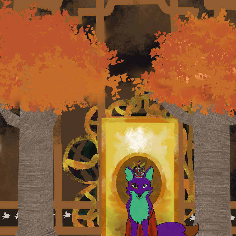 Foxtober Autumn Day 1 Owlis Takes the Throne by SaviorFoxOwlis on