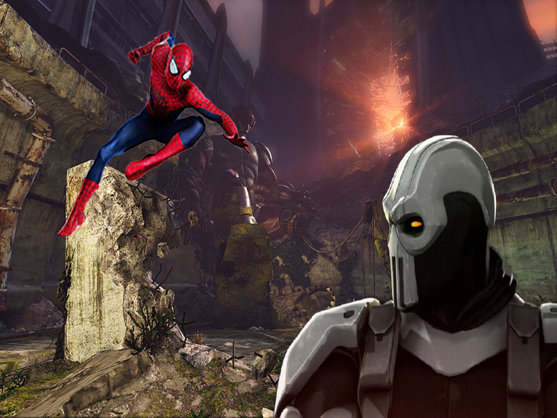 Taskmaster Vs Spiderman