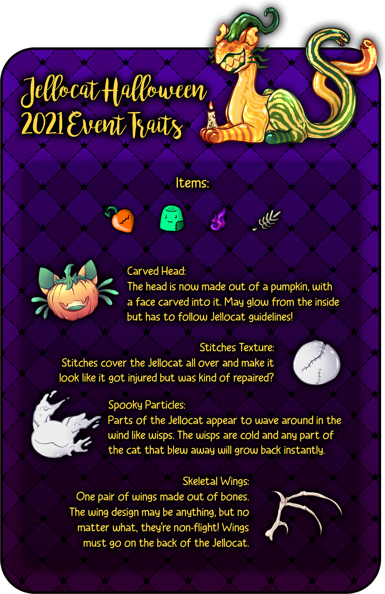 Halloween Event 2021 entries on JelloIsland DeviantArt