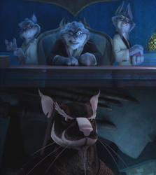 Master Splinter Glares At The Lynxleys