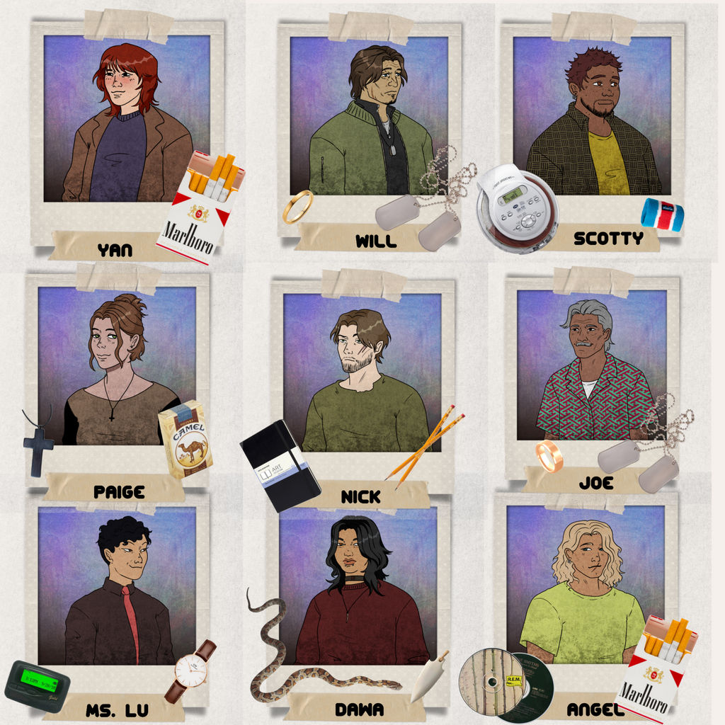 Cognito Hazard NPCS 1 by howaitora on DeviantArt