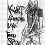 Kurt Smells like teen spirit