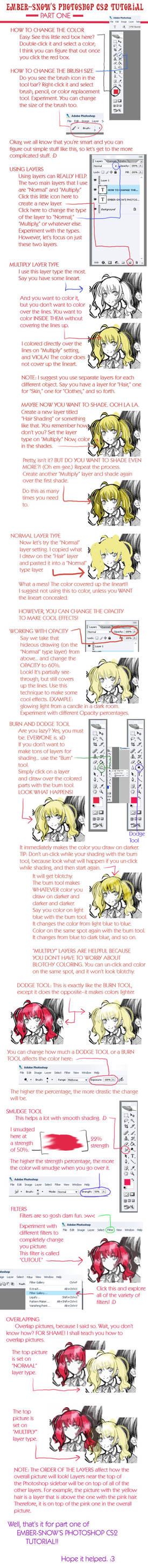 Tutorial: Photoshop Cs2 Part 1 By Ember-Snow On Deviantart