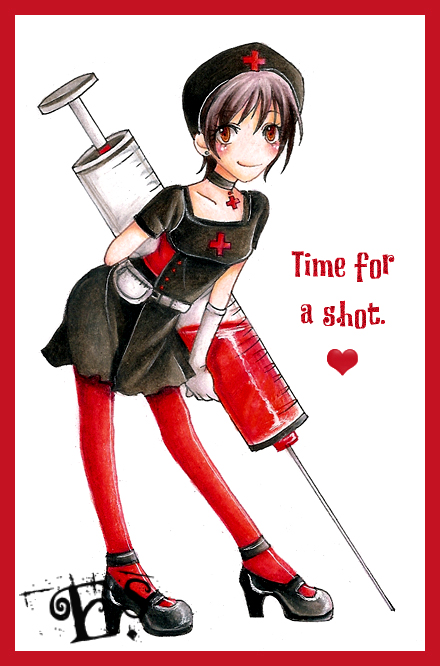 Nurse Eva: Time for a Shot