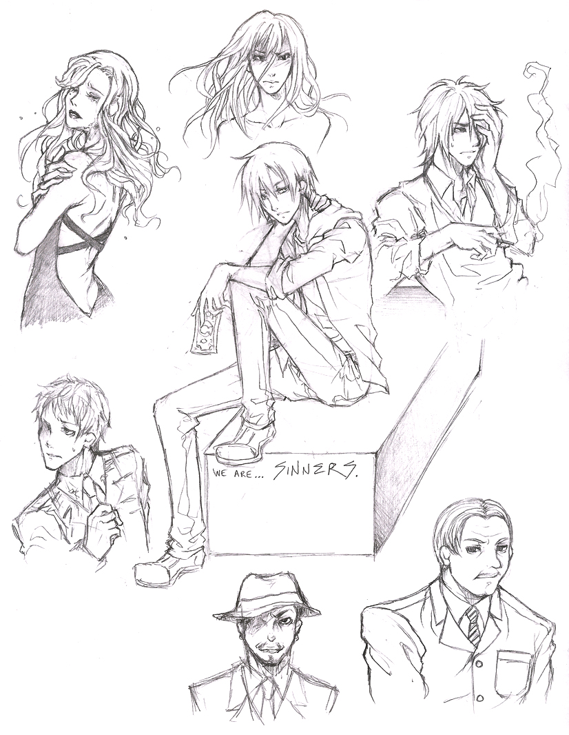 SINNERS Doodles