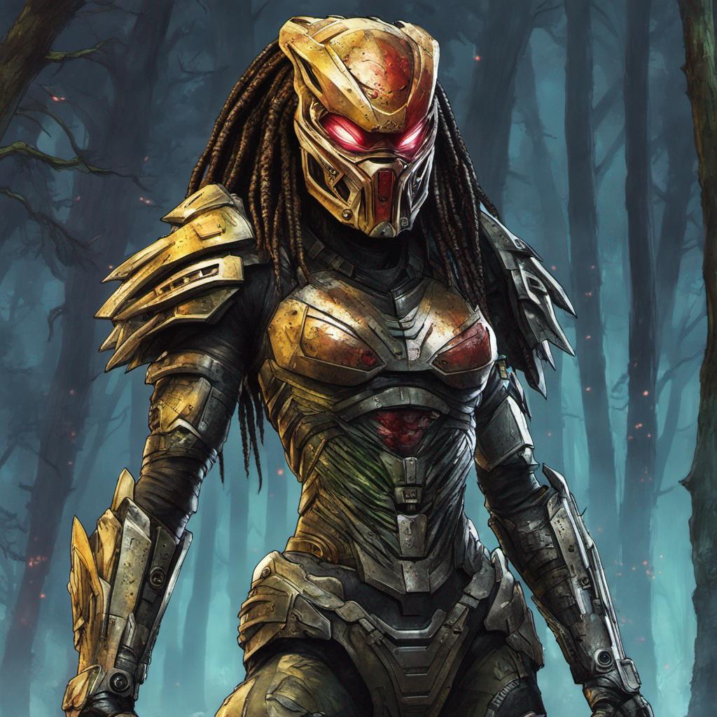 Red Vision Predater Female Predator by aiPowerGirls on DeviantArt