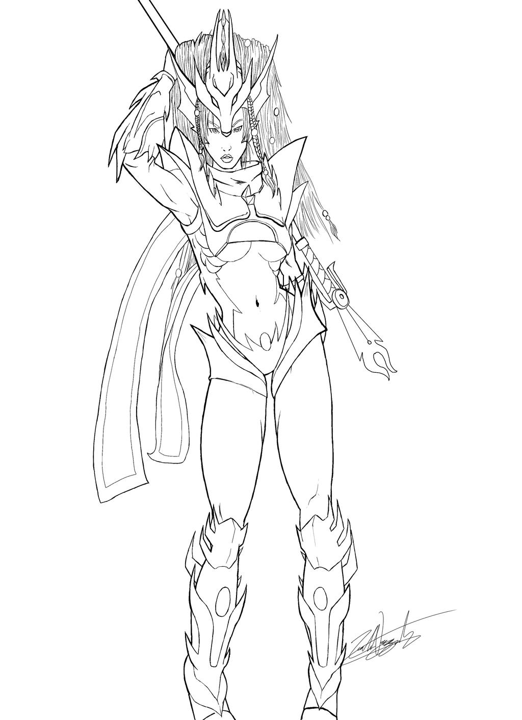 Dragoon Rikku Redux by Zatch