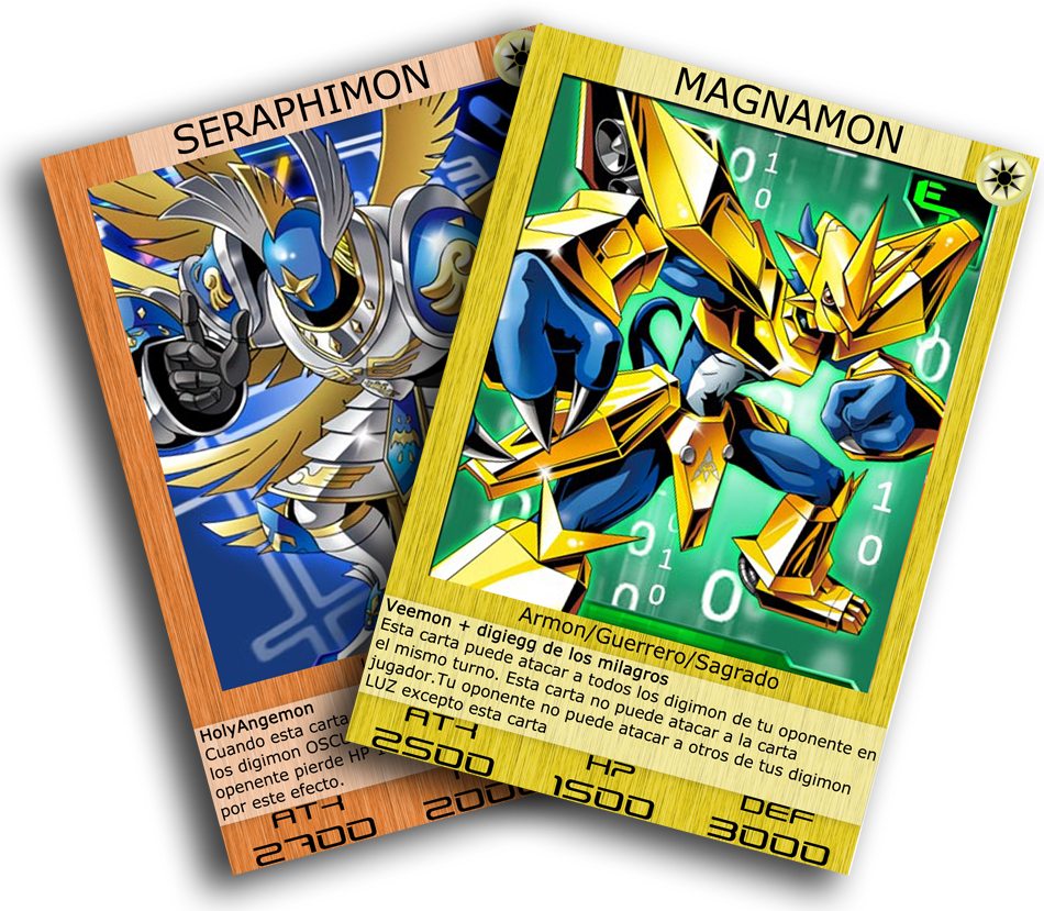 digimon card sample by ivansambrana on DeviantArt