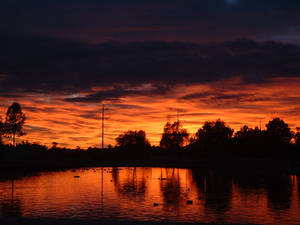 fire in the sky and water