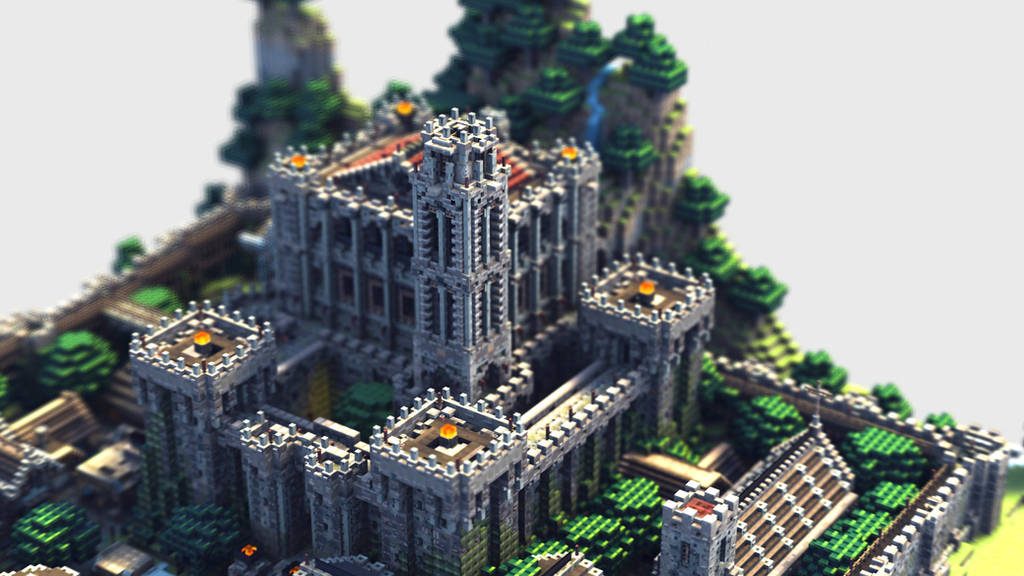Castle 3D Model by soongpa