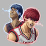 Kagami and Aomine Fan Art