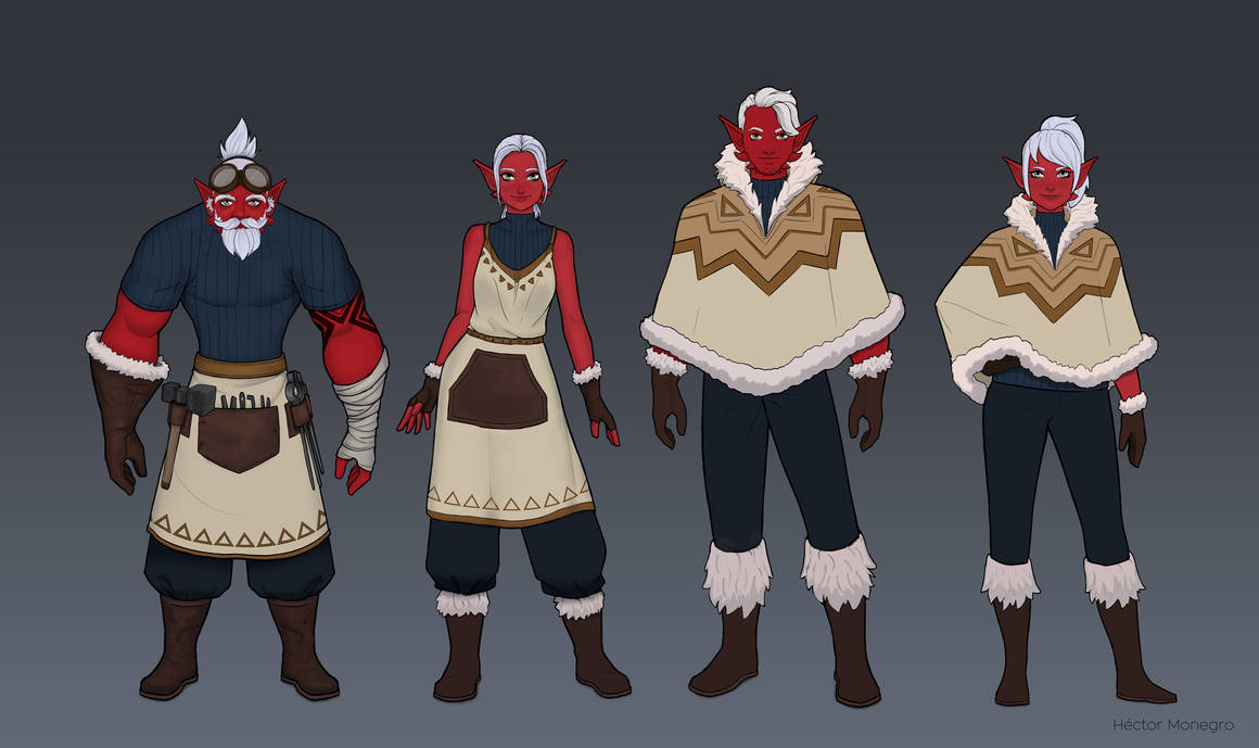 Kaan villager part1 by Hector-Monegro Kaan villager part1 by Hector-Monegro