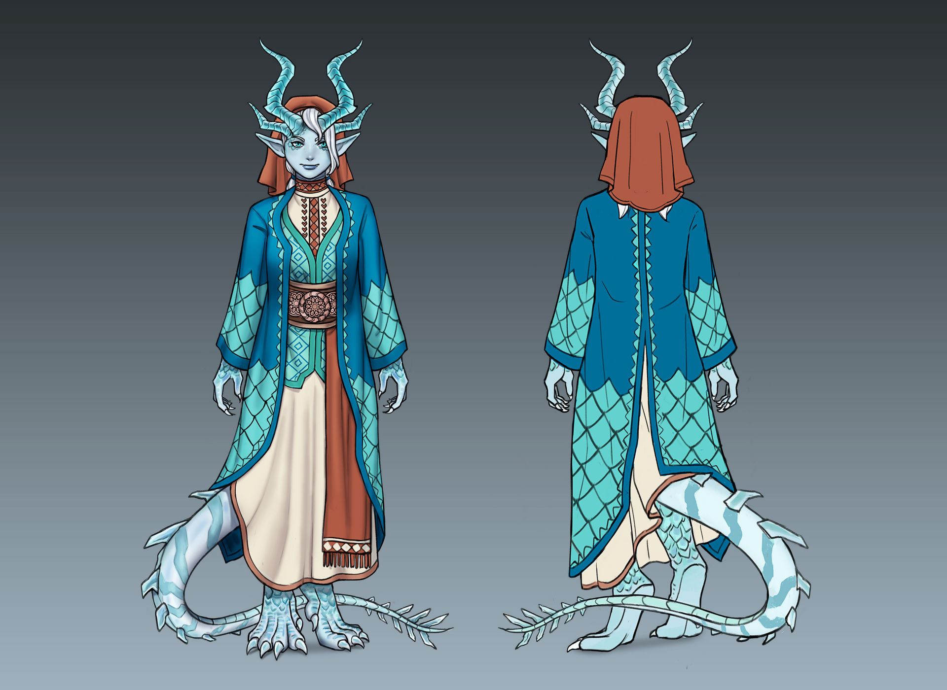 Female dragonkind by Hector-Monegro on DeviantArt