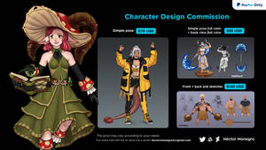 Character Design commisions