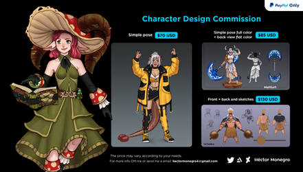 Character Design commisions