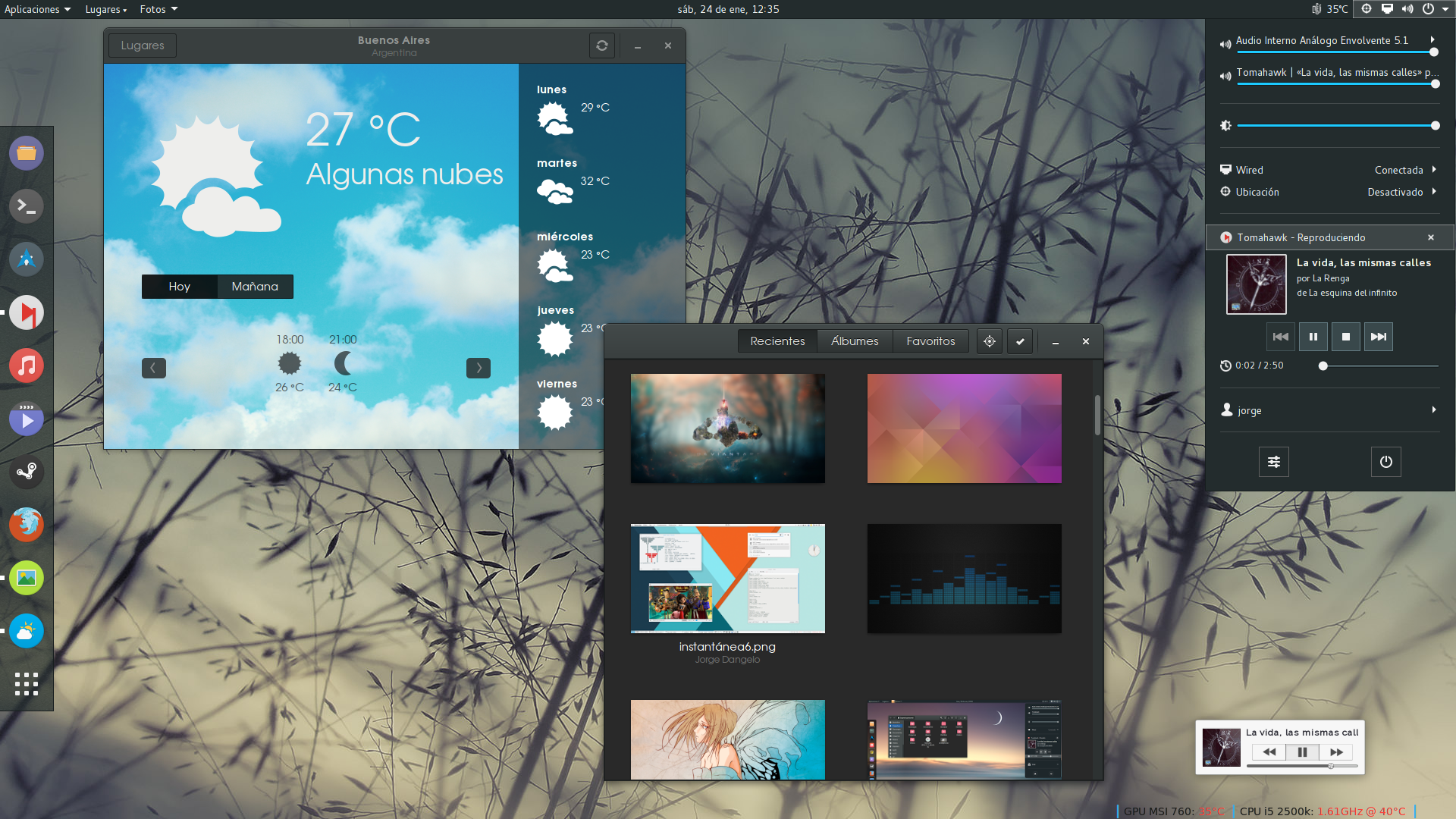 Antergos gnome 3.14.3