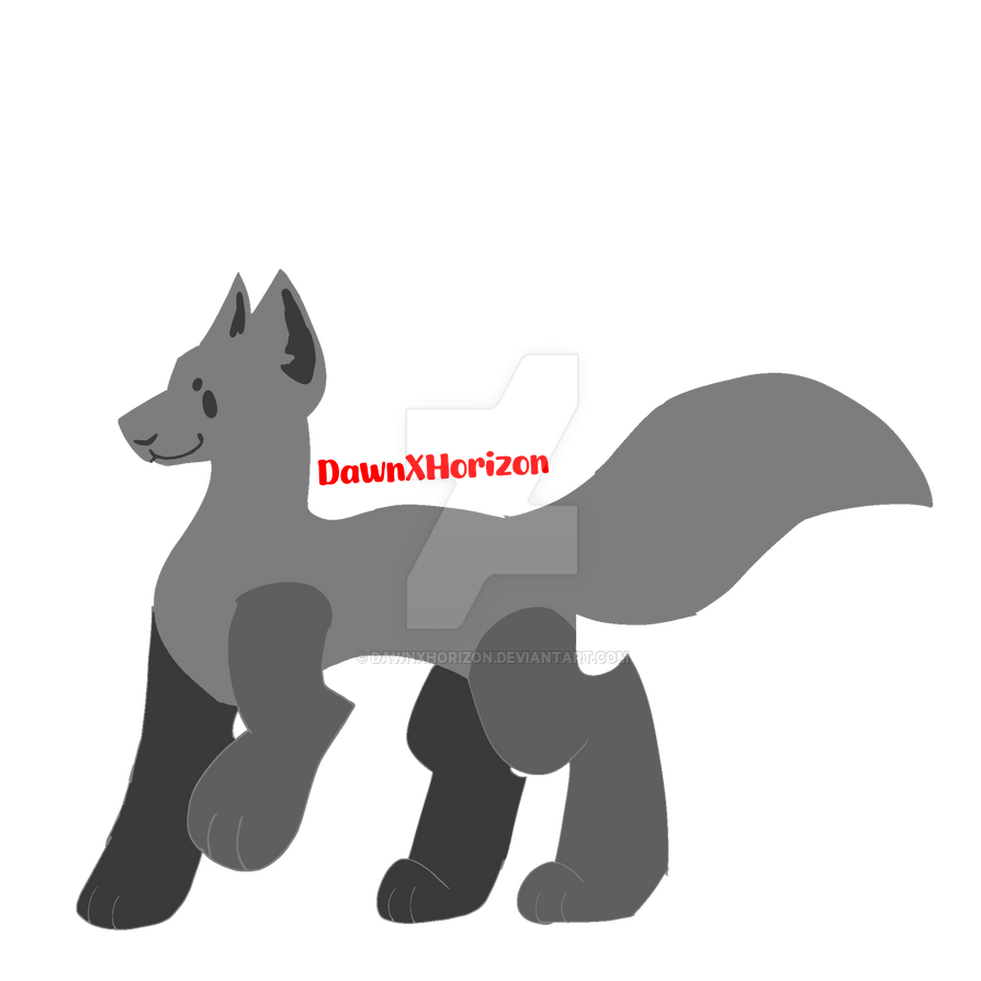F2u Lineless fox base by DawnXHorizon on DeviantArt