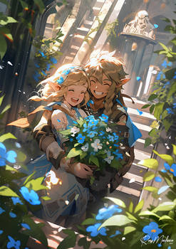 Link and Zelda concept #2