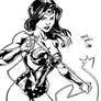 Wonder Woman Sketch by Carlos Gomez