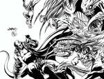 Hellboy Vs Darkness By Jimbo Salgado by NewEraStudios