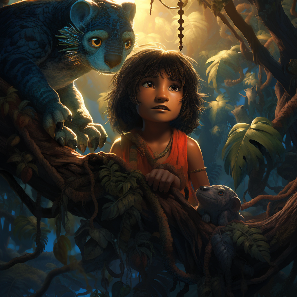 Jungle book cartoon deals