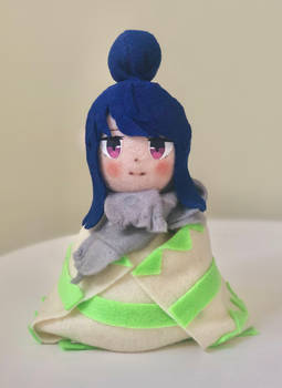 Yuru / Laid Back Camp Rin Shima Sitting Plush