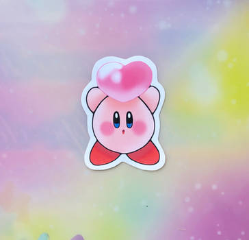 Kirby 2 in Vinyl Sticker