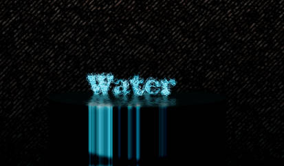 Watery Text