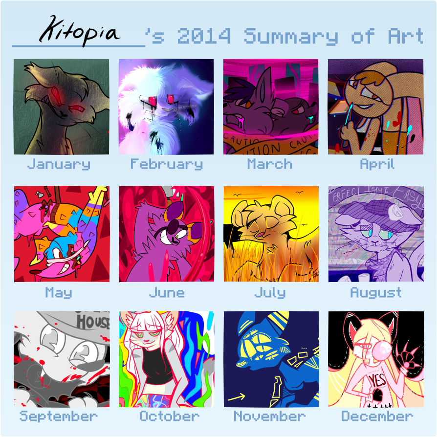 2014 summary of art