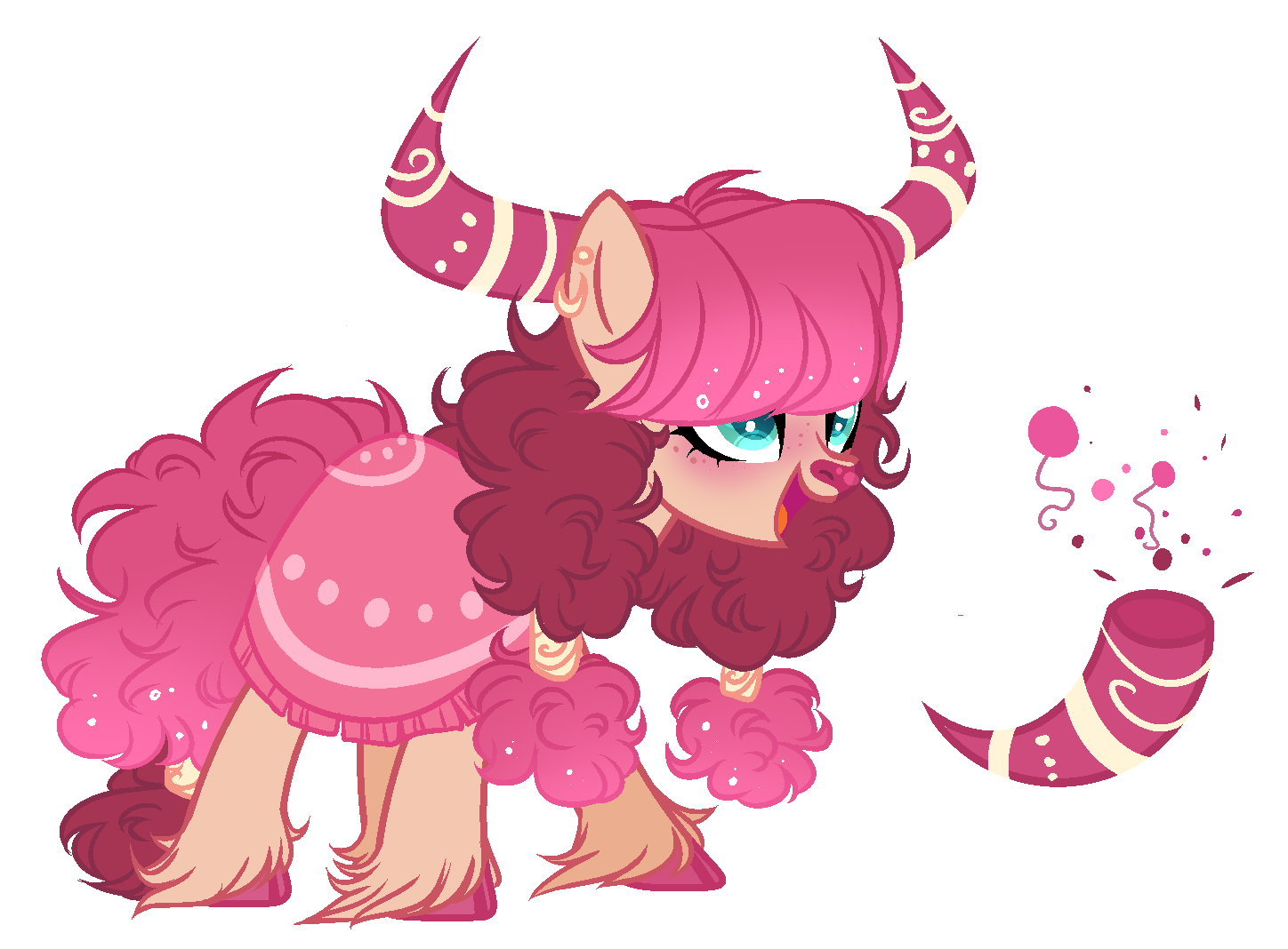 MLP Next Gen OC Pinkie x Prince Rutherford Adopt by Just-Silvushka on ...