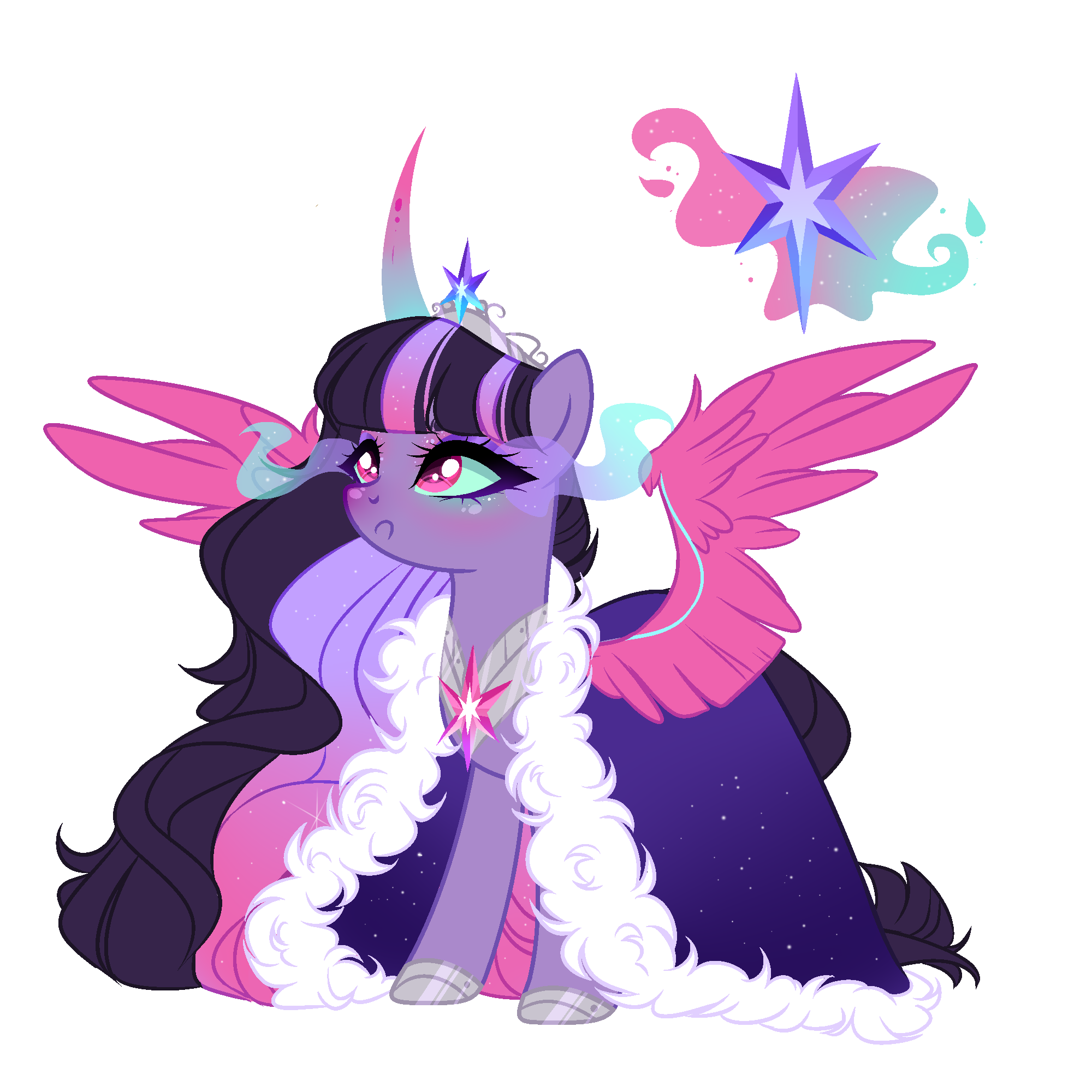 MLP Next Gen OC Twilight x Sombra Adoptable by Just-Silvushka on DeviantArt