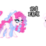 MLP Fusion OC's unsolded Adoptables CLOSED
