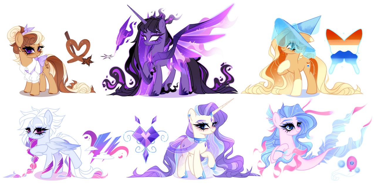 Mlp Next Gen Color Guide MLP Next Gen Adoptables Pack CLOSED by Just-Silvushka on DeviantArt