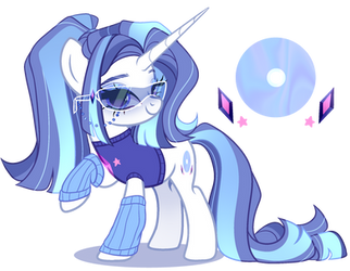 MLP Next Gen OC Rarity x Vinyl Scratch Adoptable