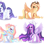MLP Mane 6 Alicorns kinsonas Pack Auction OPEN