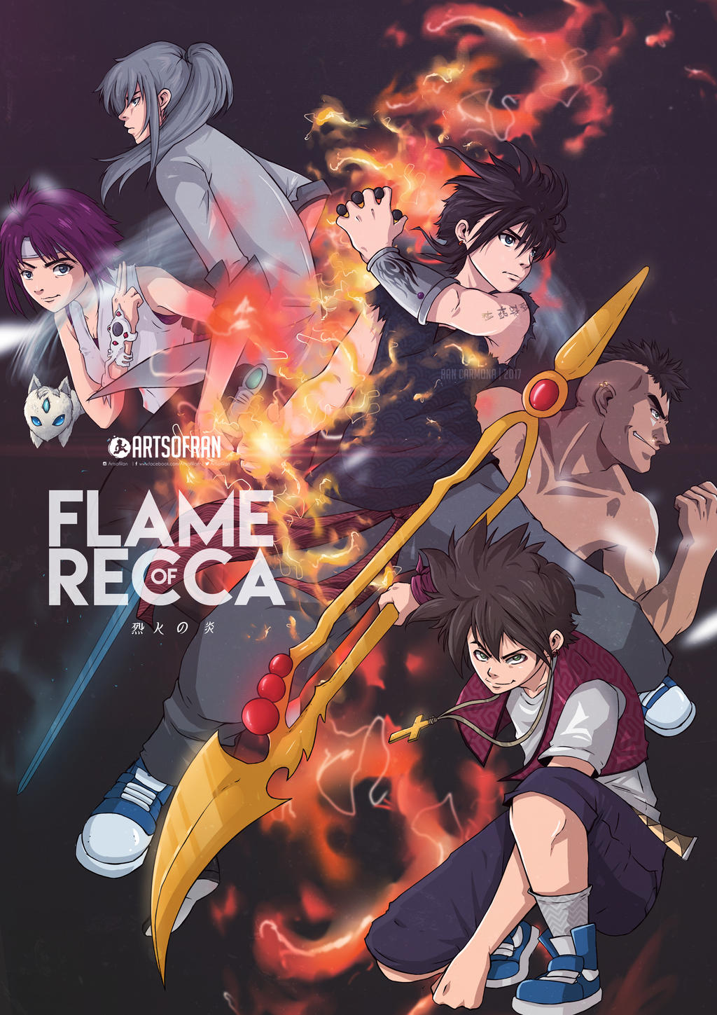 Flame Of Recca by unLuckySaturday on DeviantArt