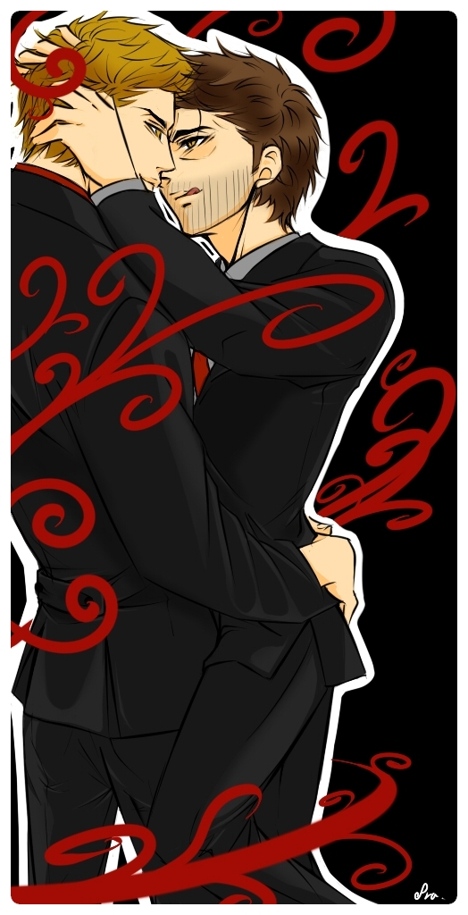 Demon Cas and Demon Dean 2 by Pra88