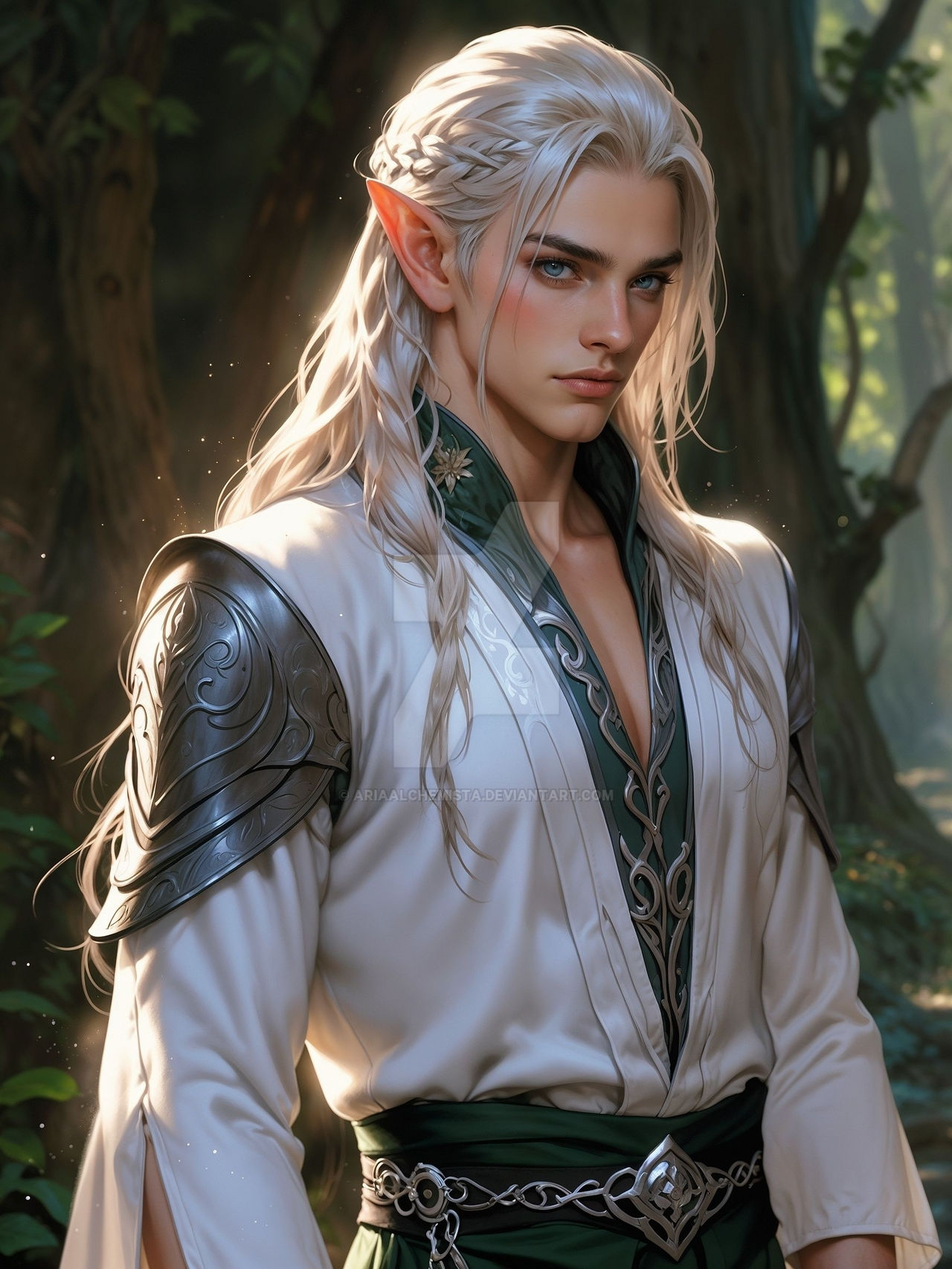 Forest Elf Guardian by AriaAlchemista on DeviantArt