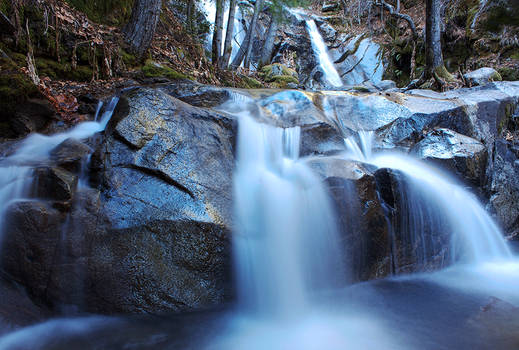 High Dynamic Range Waterfall (Brandy Creek Falls)