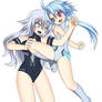 Noire Black Heart and Blanc White Heart