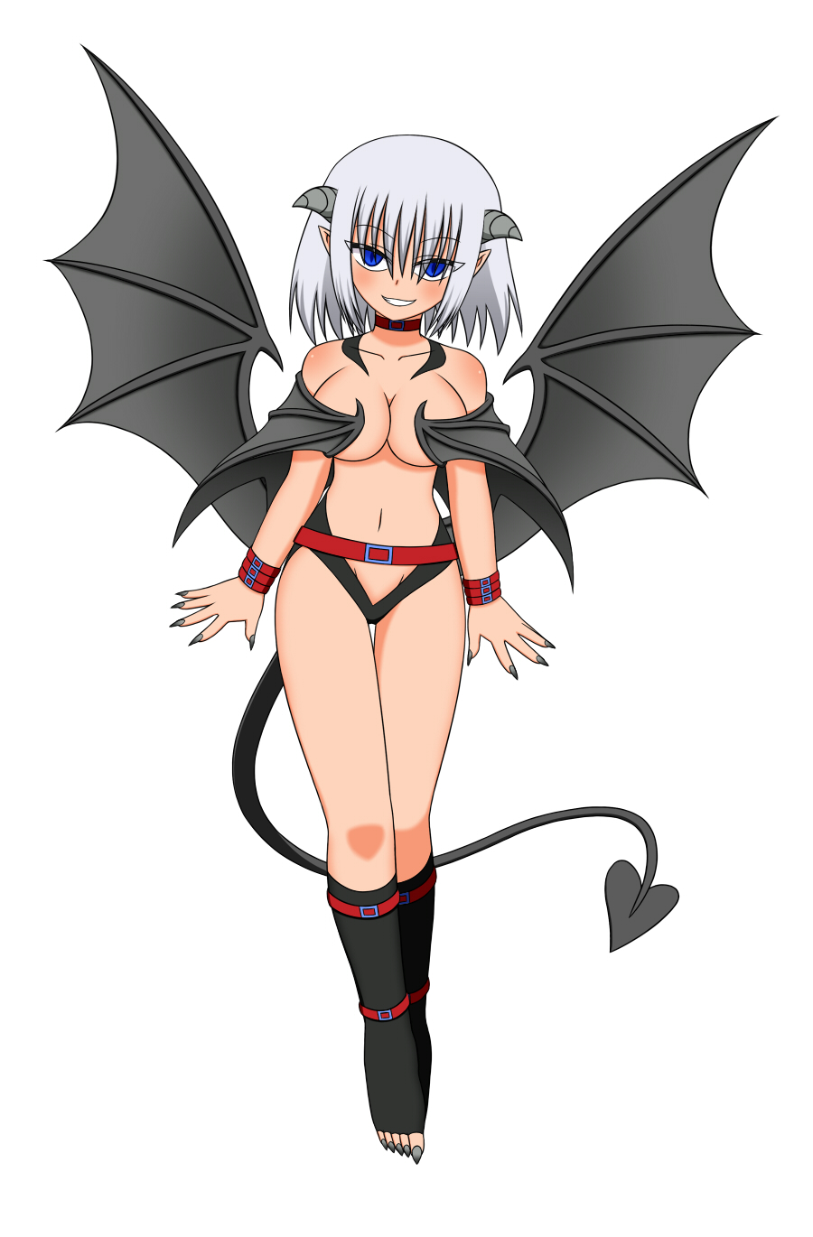 Silver-Haired Succubus